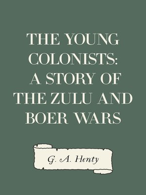 cover image of The Young Colonists